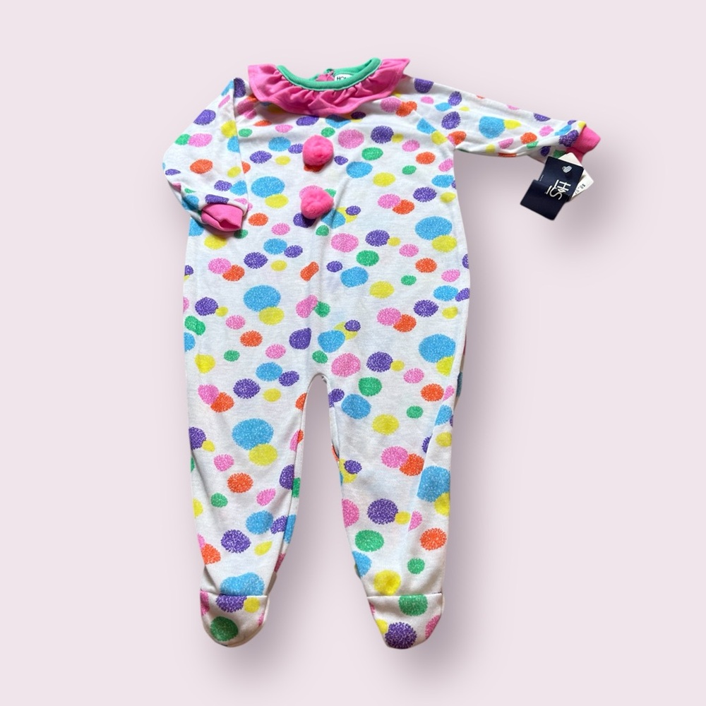 Vintage Honors Colorful Polka Dot Kids One Piece